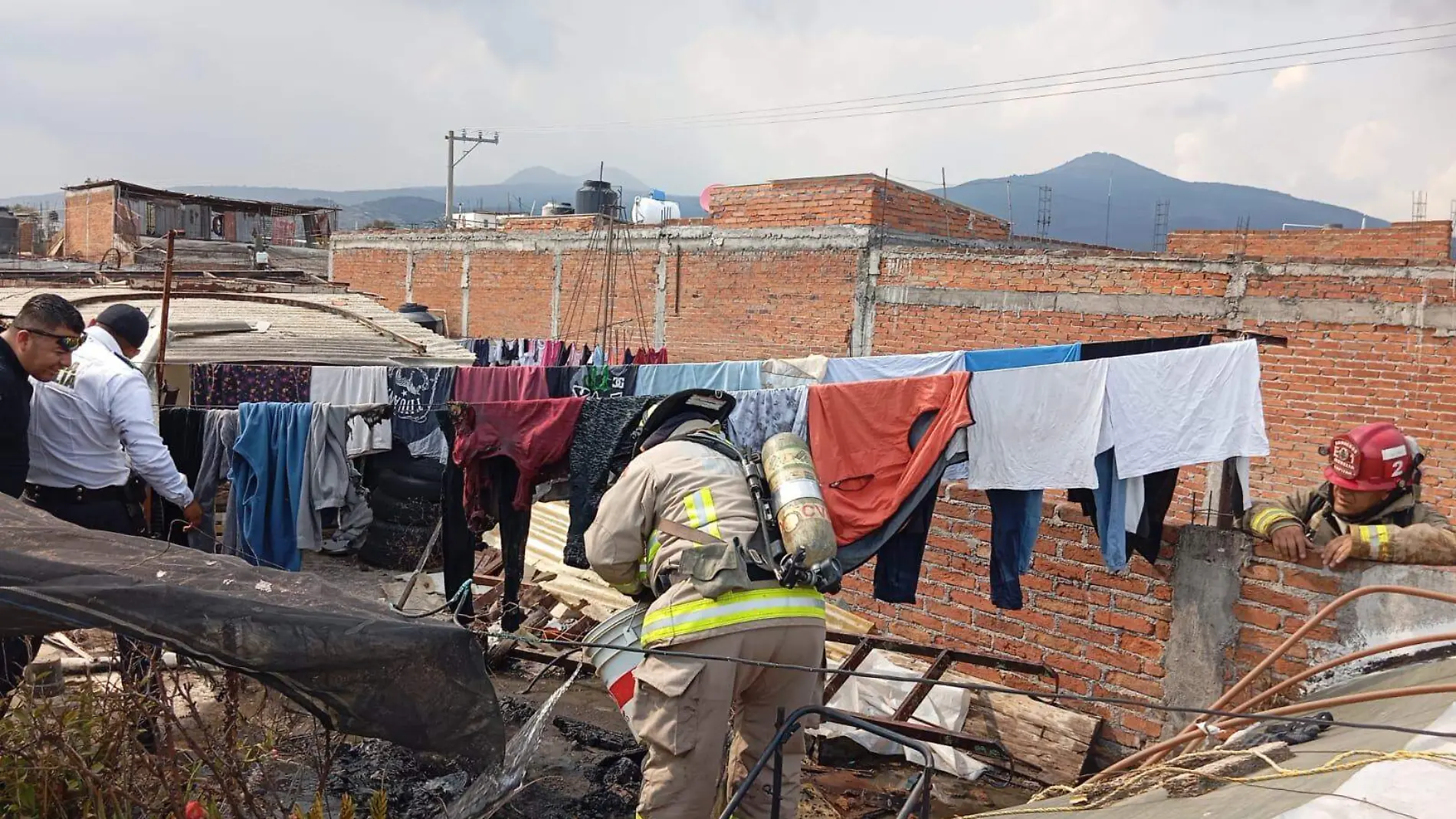 incendio basura casa pcmunicipal